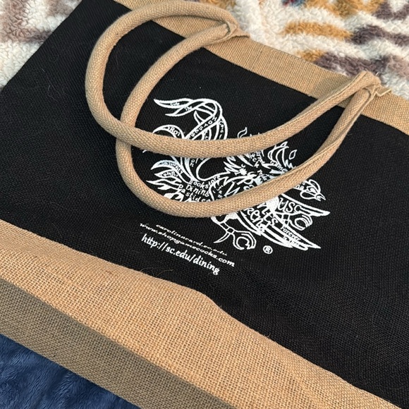 University of South Carolina Straw-like Canvas Bag - Picture 3 of 4